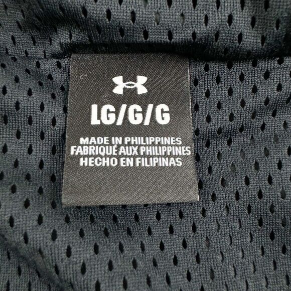 Under Armour Project Rock Men's Black Pullover Windbreaker Anorak Jacket Large - Picture 15 of 16
